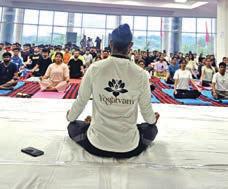 Yogatvam commences Yoga Sessions for IIM Jammu Orientation Program