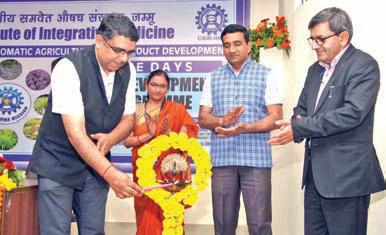 Five-day Skill Development Programme for farmers, SHGs under CSIR Aroma Mission commenced at CSIR-IIIM