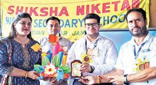 Teachers' orientation programme on 'Stress Management and Cyber Security' held at Shiksha Niketan