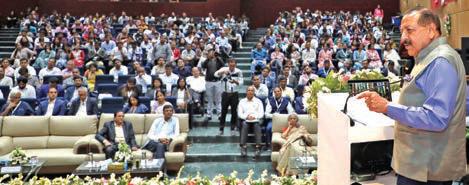 Dr Jitendra inspects India's first of its kind upcoming 'Medical Research Centre'