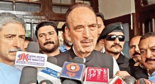 Sooner statehood is restored, better it will be: Azad