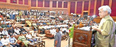 LG hands over appointment letters to 80 NoKs of terror victims in Jammu