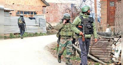 Anti-terror ops in Kulgam enter third day
