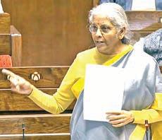 Sitharaman withdraws IT Bill in LS; new Bill to be introduced on Aug 11