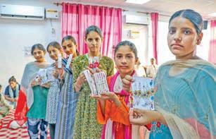 Girl students prepare 10,000 rakhis for jawans guarding borders in J&K