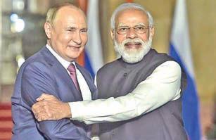 Modi speaks to Putin, leaders reaffirm commitment to deepening bilateral ties