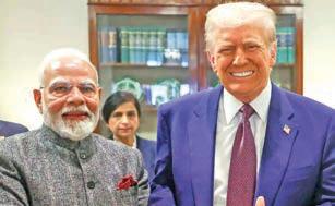 After Trump describes India-US ties as ‘special’, Modi reciprocates A merican president's positive assessment