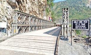 Sinha inaugurates Bailey Bridge on Ramban-Gool road