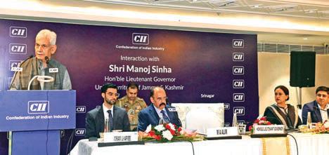 Country's industrial ecosystem should come forward, support rapid Industrialisation of J&K: LG