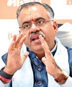 Chugh slams Akhilesh Yadav, SP-Cong alliance over remarks on Lord Ram