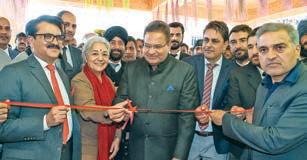 Justice Wasim Sadiq Nargal inaugurates New Court Complex in Bandipora