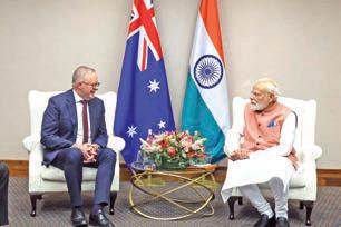 Modi meets Australian counterpart, discusses cooperation in defence & security, critical minerals, trade