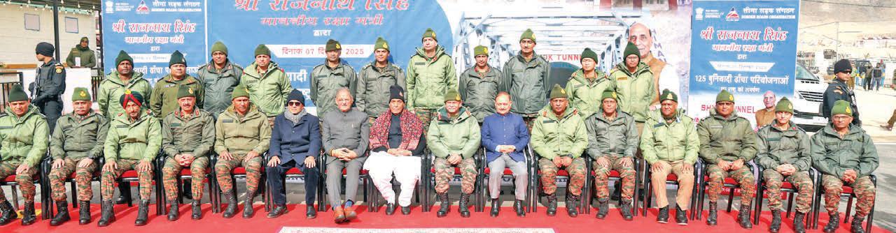 Rajnath dedicates BRO’s 22 vital infra projects for J&K