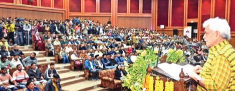 Hands over appointment letters to 41 NoKs of victims of terrorism of Jammu Div Terror victim families now being recognized, respected, rehabilitated: LG