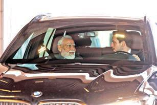 Crown Prince drives PM Modi to Jordan Museum in special gesture