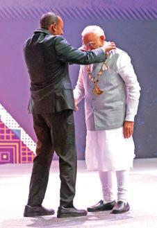 Modi conferred with Ethiopia's highest honour, first world leader to receive it