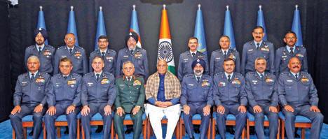 Draw lessons from Op Sindoor, stay ready for challenges: Rajnath to IAF