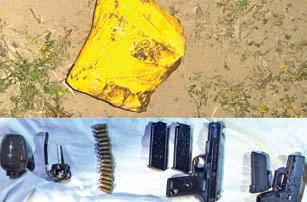 Arms consignment dropped by drone seized in Samba