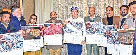 An ode of Kashmir’s artisans: CM unveils H&H Calendar 2026