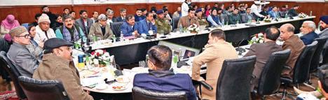 CM stresses for time bound completion of projects, permanent flood restoration works
