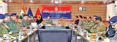 DGP reviews security situation in Kashmir ahead of R-Day celebrations