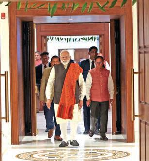 Modi shifts to new office at Seva Teerth, takes decisions for welfare of farmers, women
