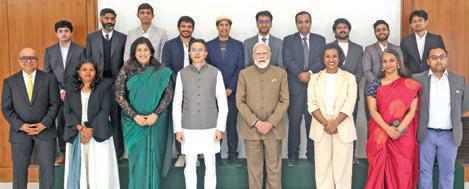 Modi holds roundtable with 16 heads of AI, deeptech startups