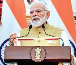 Modi emphasises on dialogue, diplomacy to resolve West Asia conflict