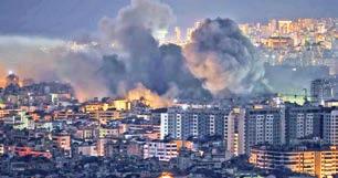 Israeli warplanes pound Tehran, Beirut