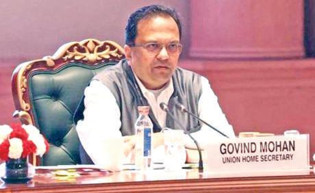 Union Home Secy reviews preparations for Shri Amarnath Yatra