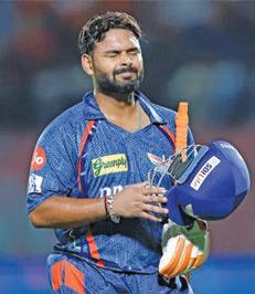 ஐ.பி.எல் ஆப் சுற்றிக்கு வெளியேறிய லக்னோ: கேப்டன் ரிஷப் பண்ட் வெளியேறியது என்ன..?