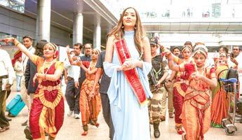 ஐதராபாத்தில் நடந்து வரும் 72-வது உலக அழகி போட்டியில் இன்று இறுதிச்சுற்று