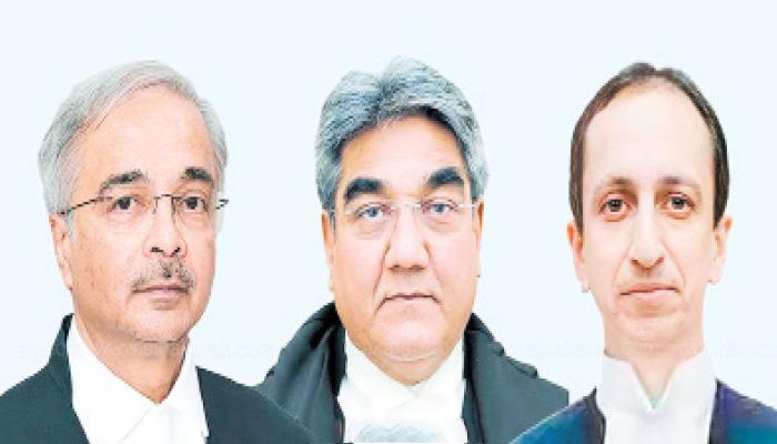 உச்சநீதிமன்றத்தில் புதிதாக நியமிக்கப்பட்ட 3 நீதிபதிகள் பதவியேற்பு