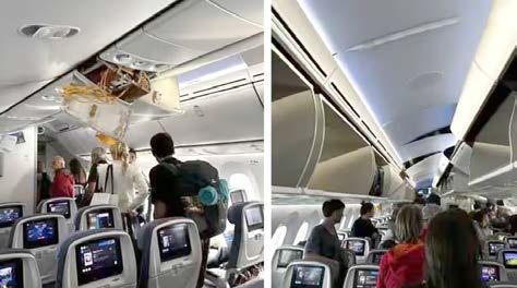 நடுவானில் விமானம் குலுங்கியதால் அவசர தரையிறக்கம்