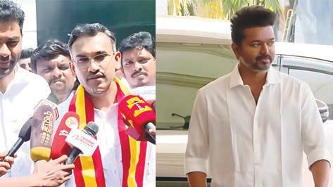 கொள்கை பிடிப்புடன் உள்ள கட்சி த.வெ.க.தான் - அருண்ராஜ் பேட்டி