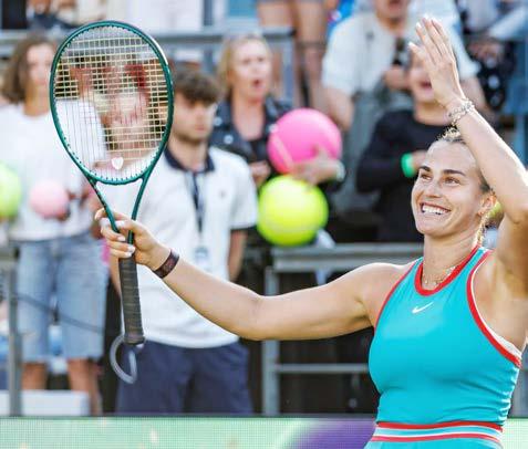 பெர்லின் ஓபன்: காலிறுதியில் கஜகஸ்தான் விளையாட்டு வீராங்கனையை வீழ்த்திய சபலென்கா