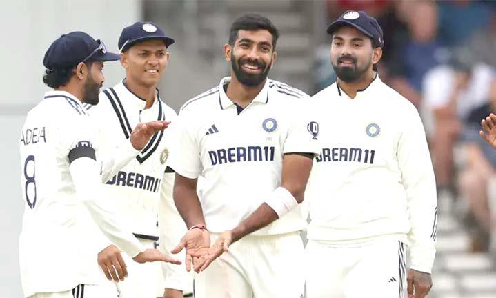 பும்ரா அசத்தல்: முதல் இன்னிங்சில் இந்திய அணி முன்னிலை