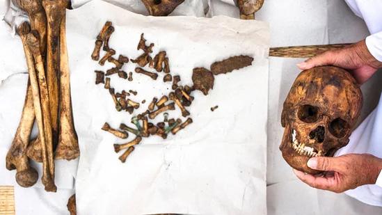 ஓசூர் தேசிய நெடுஞ்சாலையில் மேம்பால பணியின் போது கிடைத்த 3 மனித எலும்புகள்