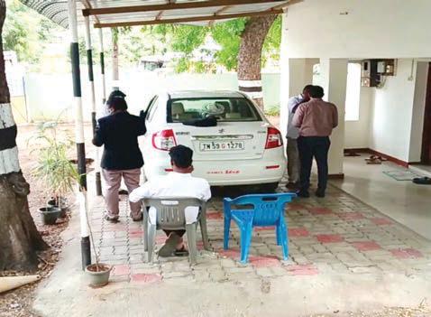 கோவில் காவலாளி கொலை வழக்கில் 2-வது நாளாக நீதிபதி விசாரணை