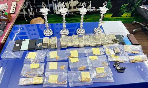 எழும்பூரில் நகை வியாபாரியை கடத்தி பணம், தங்க நகைகளை பறித்த வழக்கில் 6 பேர் கைது