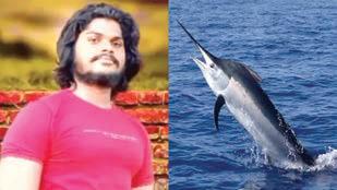 மீனவரை கடலுக்குள் இழுத்து சென்று கொன்ற 100 கிலோ மீன்