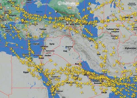 ஈரானில் 20 நாட்களுக்கு பிறகு சர்வதேச விமான போக்குவரத்து தொடக்கம்