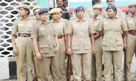 பாதுகாப்பு பணிகளுக்கு பெண் காவலர்களை அதிகமாக நியமிக்க வேண்டாம்