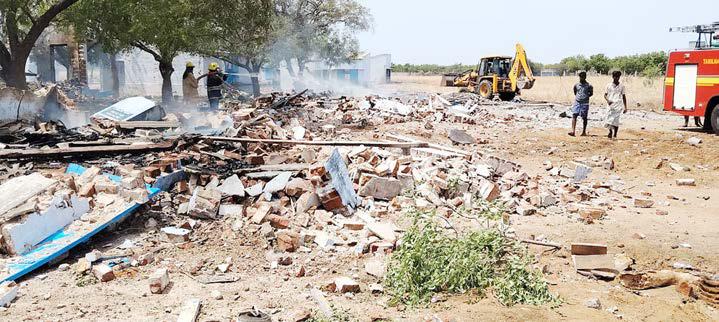 மேலும் ஒரு பட்டாசு ஆலையில் வெடி விபத்து- ஒருவர் பலி