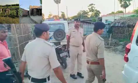 பீகாரில் ஒரே குடும்பத்தை சேர்ந்த 5 பேரை கொன்று தீ வைத்து எரித்த கிராமத்தினர்