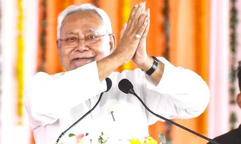 பிகாரில் அரசு வேலைவாய்ப்புகளில் பெண்களுக்கு 35 சதவீதம் இட ஒதுக்கீடு முதல் மந்திரி நிதிஷ்குமார் அறிவிப்பு