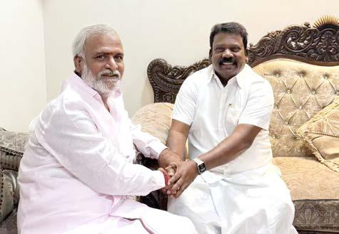 வல்லக்கோட்டை கோவில் விவகாரம் செல்வப்பெருந்தகை வீட்டுக்கு சென்று வருத்தம் தெரிவித்தார் அமைச்சர் சேகர்பாபு