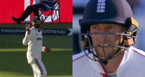 இப்போது ஓடு பார்க்கலாம்: 99 ரன்னில் ஜோ ரூட்டை கிண்டலடித்த ஜடேஜா