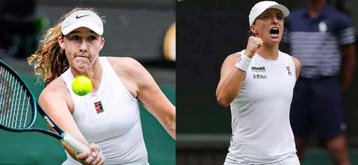 விம்பிள்டன் டென்னிஸ்: இறுதிப்போட்டிக்கு முன்னேறினார் ஸ்வியாடெக்