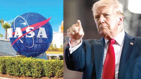 நாசாவில் இருந்து 2 ஆயிரம் ஊழியர்களை பணிநீக்கம் செய்ய டிரம்ப் முடிவு